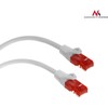 MACLEAN MCTV-302W Maclean MCTV-302W Patchcord UTP cat6 Kabelio kištukas-kištukas 2m baltas