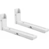 Mikrobangų krosnelė Maclean MC-915 W Universal Microwave Oven Bracket Holder Wall Mount Adjustable Baltas Space Saving 30kg