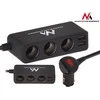 MACLEAN MCE117 Maclean MCE117 MultiPort automobilinis įkroviklis 3x12V žiebtuvėlis 2xUSB