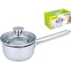 Maestro Kaistuvas plieno su dangteliu na indukcję gaz mały 14cm 1.0L MAESTRO MR-3510-14S
