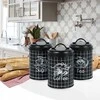 Maestro Metalinės talpyklos MR 1774 3CS juodos
