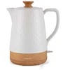 Maestro MR-076 elektrinis virdulys 1,8 L 1800 W, spalva: balta/medžio