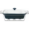 Maestro Podgrzewacz do jedzenia potraw na świeczki prostokątny juoda 33.75cm 2.2L MAESTRO MR-11361-73