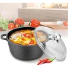 Maestro MR-4620C Puodas su dangčiu 20 cm 2,1 l Juodas