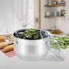 Maestro Puodas plieno su dangteliu na indukcję gaz duży 26cm 8.2L MAESTRO MR-3512-26