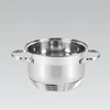 Maestro Puodas plieno su dangteliu na indukcję gaz duży 26cm 8.2L MAESTRO MR-3512-26