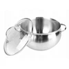 Maestro Puodas plieno su dangteliu na indukcję gaz 20cm 4.0L MAESTRO MR-3516-20