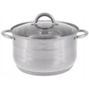 Plieninis puodas su dangteliu, indukcinis, 16cm, 2,1l | Maestro MR-3512-16