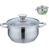 Maestro Puodas plieno su dangteliu na indukcję gaz 24cm 6.4L MAESTRO MR-3515-24