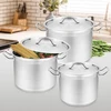 Maestro Puodų rinkinys garnki duże gastro 6-ele 12L / 15L / 18L MAESTRO MR-3518