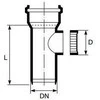 Magnaplast Cleanout HTRE 160mm (12450)