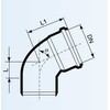 Magnaplast Kelio 30 ° vidinis nutekėjimas UdBB mažas triukšmas 110mm (146430)