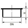 Magnaplast Vidaus kanalizacijos aklė Ultra dB, Ø 110 mm