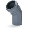Magnaplast Vidaus kanalizacijos alkūnė HTplus, Ø 32 mm, 45°, balta