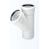 Solar Plus Magnaplast Trišakis vidaus kanalizacijai Skolan, 58 mm x 58 mm, 45 °