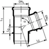 Magnaplast Ultra dBEA Tee 110mm 75st. (146490)