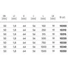 Magnaplast Rura kanalizacji wewnętrznej PP 50/3000 HTEM pilka