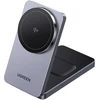 Magnetyczna kroviklis bezprzewodowa 2w1 UGREEN W706, MagSafe W706, 15W (juoda)