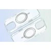 Magnetic dėklas su stoveliu Baseus SkyRing 360° Apple iPhone 16 Pro Pro skaidrus