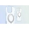 Magnetic dėklas su stoveliu Baseus SkyRing 360° Apple iPhone 16 Pro Pro skaidrus