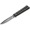 Magnum peilis Magnum Balisong All Juodas universalus