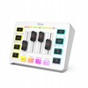 Ausinės Fifine Maišytuvas Sound Card SC3W balta USB su RGB XLR 2 - kanałowy