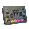 Ausinės Fifine Maišytuvas Sound Card SC3W balta USB su RGB XLR 2 - kanałowy