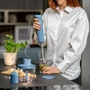 Plakiklis Maišytuvas Guzzini Sous Chef mixer rankinis su priedais tamsiai mėlyna