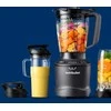 Maišytuvas kielichowy Nutribullet NBF550DG Stalinis trintuvas, 1,89 l, Ledo smulkinimas, 1 m, 1500 W, Juodas