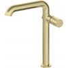 Praustuvo maišytuvas Deante Silia Hexa Tall BHS_R24K, Brushed auksinis