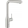 Grohe virtuves izlietnes maisītājs ar izvelkamu dušu Essence, supersteel