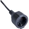 Maitinimo kabelis Akyga AKYGA maitinimo adapteris AK- PC- 13A CCA CEE 7 / 3 / IEC C14 1 m