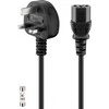 Multiple Brands Cold appliance power cable, 1.5 m (UK plug)
