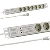 Efb Elektronik Maitinimo kabelis M-CAB M-Cab POW0020 skirstytuvas 2 m 7 x tinklo lizdas Vidinis Pilkas