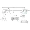 Maitinimo kabelis MicroConnect CEE 7 / 7 - C13, 1,8m (PE010518L)