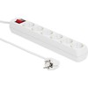 Maitinimo kabelis MicroConnect Microconnect ADC13 skirstytuvas 1,5 m 6 x tinklo lizdai Vidinis Baltas