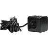 MicroConnect GRUCUBE2USB-B3 3m ilgio maitinimo laidas 3 x tinklo lizdai, skirti naudoti viduje, juodi