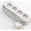 Maitinimo kabelis MicroConnect Microconnect GRUELU4H015 skirstytuvas 1,5 m 4 x tinklo lizdai Vidinis Baltas