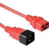 Maitinimo kabelis MicroConnect „Microconnect PE2019R18“ maitinimo kabelis raudonas 1,8 m C20 skydelis C19 skydelis