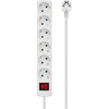 Maitinimo kabelis MicroConnect Microconnect ADC13 skirstytuvas 1,5 m 6 x tinklo lizdai Vidinis Baltas