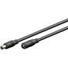 Maitinimo kabelis MicroConnect Microconnect MC-DC552510 Maitinimo kabelis juodas 10 m