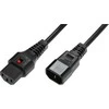 Maitinimo kabelis MicroConnect PC1071 maitinimo kabelis juodas 5m C14 panelis C13 panelis