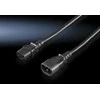 Maitinimo kabelis Rittal Rittal DK 7200.215 juodas 1,8 m C14 skydelis C13 skydelis