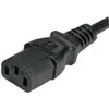 Value Kabelis zasilający IEC 0.5m juoda (Kabelis zasilający IEC 60320 C13 do IEC 60320 C14)