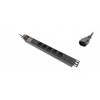 Lanberg stovo maitinimo blokas PDU 19" 1U 10A 5x Schuko 2m juodas C14
