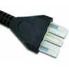 Maitinimo lizdas Techly 19" 1U ilgio, 8x Schuko/italų 45°, 2m laidas, itališkas L tipo kištukas, jungiklis