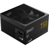 „AeroCool Smart G1 80 PLUS Gold“ maitinimo šaltinis, PCIe 5.1, ATX 3.1 × 750, juodas