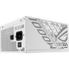 ASUS ROG Strix 1000W Platinum, 80 PLUS Platinum maitinimo blokas, modulinis, PCIe 5.1 – 1000 vatų, baltas