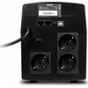 Maitinimo šaltinis awaryjny SVEN Pro 1500, 900W, LCD, USB, RG-45, 3 gniazda euro