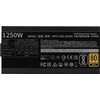 Cooler Master MWE V2, 80 PLUS auksinis power supply, modular, PCIe 5.1 - 1.250 Watt, juodas